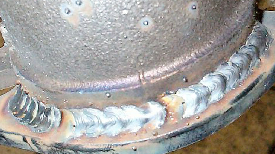 Welding Cast Iron with Flux Core