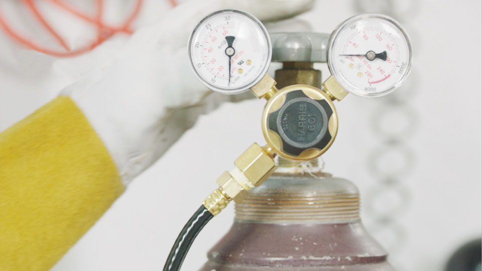 Ideal Gas Pressure for MIG Welding
